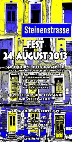 Plaki Steinenstrasse Fest 2013